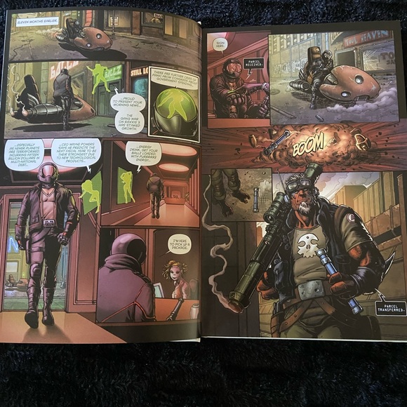 Space Bastards Vol. 1 Hard Cover Comic Book - Picture 4 of 5